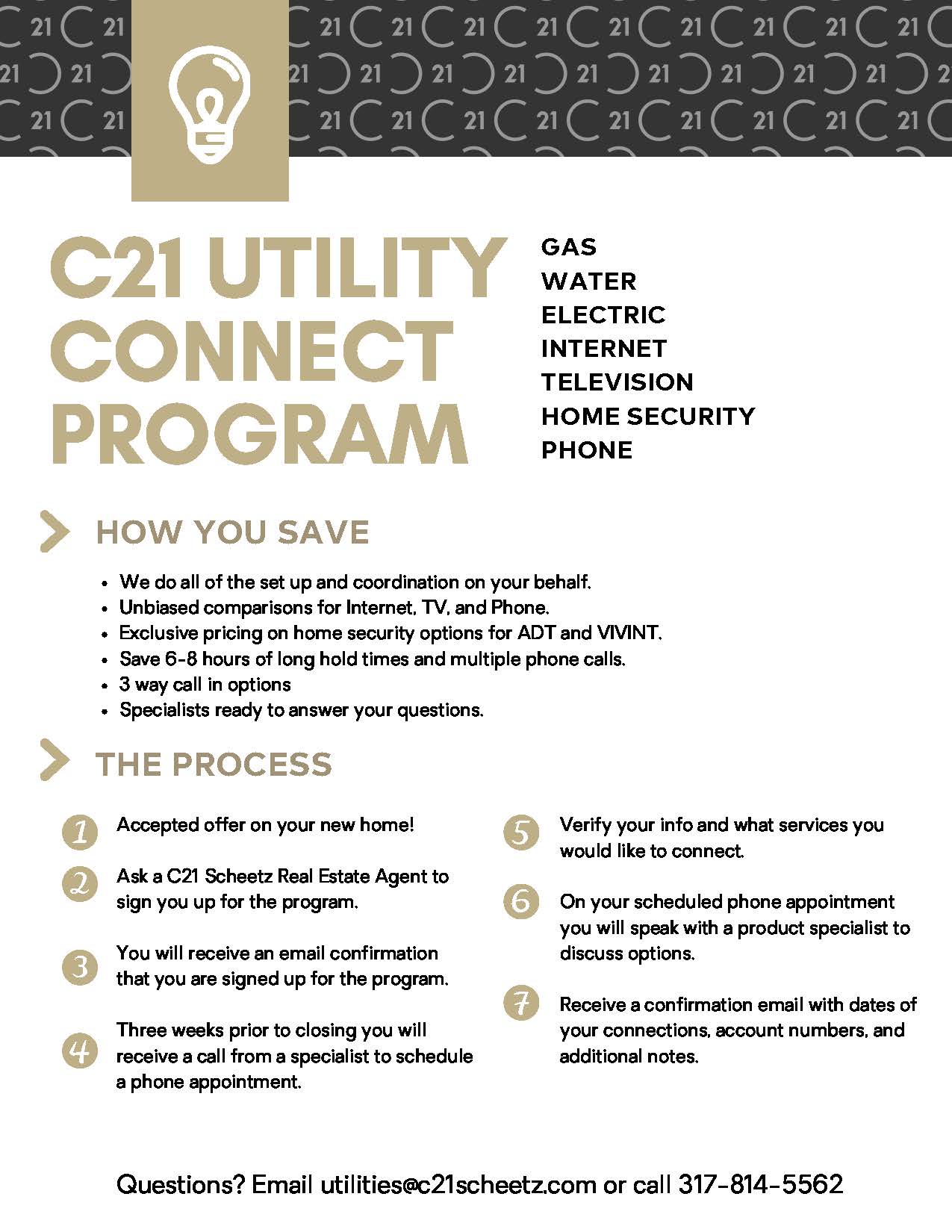 Utility Connect Program Flyer - Client Facing